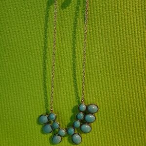 Paparazzi Turquoise and Silver Earring Set